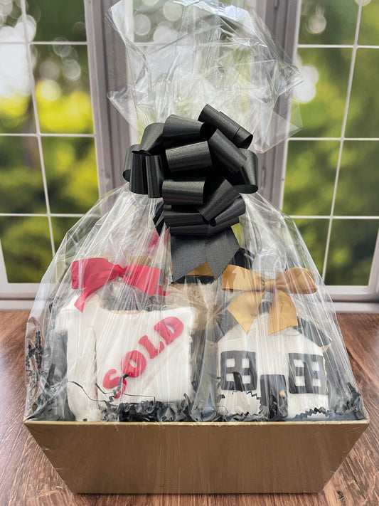 Housewarming, Realtor, New Home Gift Basket by Creative Crispies Co.