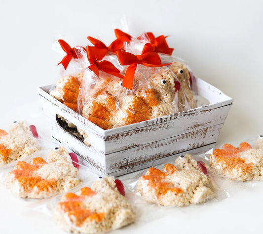 Thanksgiving Turkey Gift Basket by Creative Crispies Co.